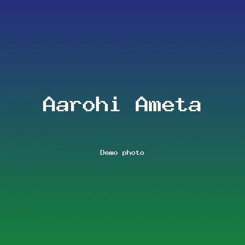 Photo of Aarohi Ameta